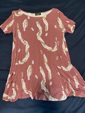Kahulalea Dusty Rose Lei Dress